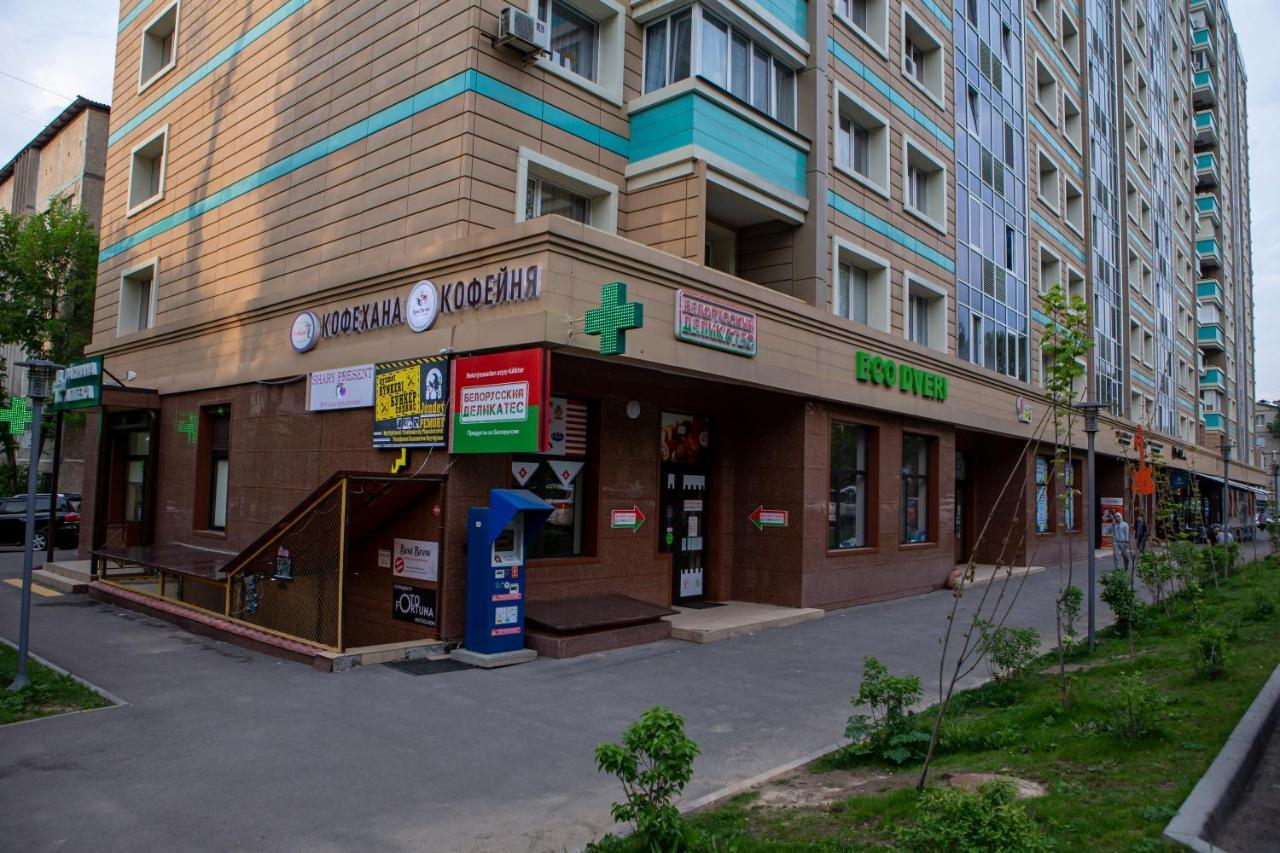 Уютная Студия С Видом На Горы Αλμάτι Εξωτερικό φωτογραφία